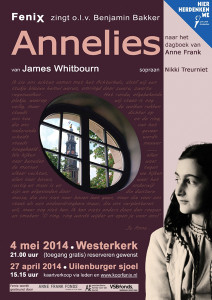 Afbeelding: FeniX zingt Annelies in Amsterdam
